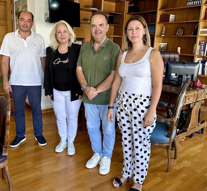 Συνάντηση του Ροταριανού ομίλου Βόλου με την Αντιπεριφερειάρχη Π.Ε. Μαγνησίας – Σποράδων